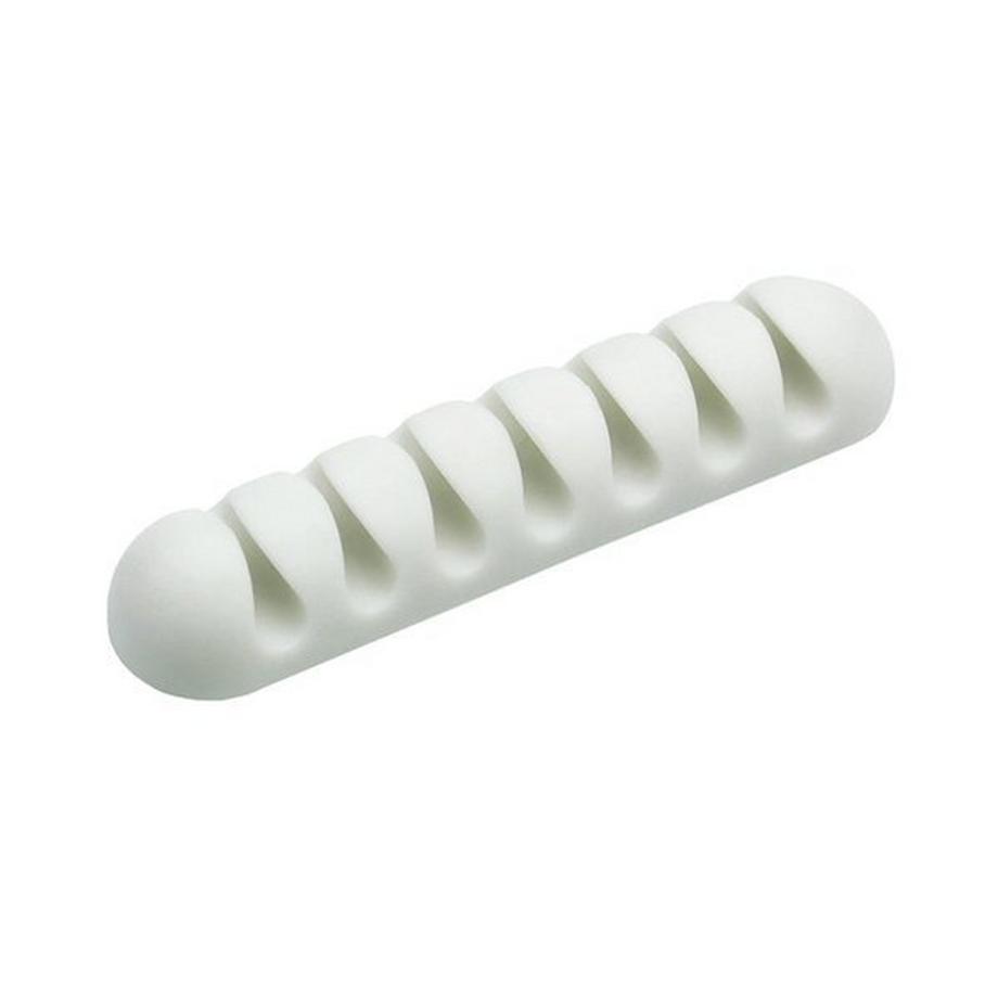 eStore  Kabelhalter mit 7 Plätzen - Weiß 