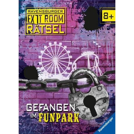 Couverture rigide Ute Löwenberg,Martine Richter Ravensburger Exit Room Rätsel: Gefangen im Funpark 