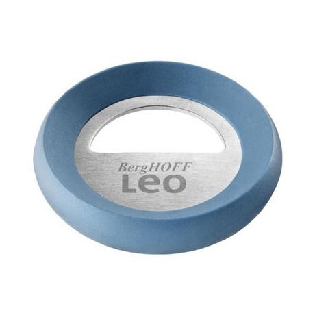 Berghoff Flaschenöffner Leo Line Silber/Hellblau  