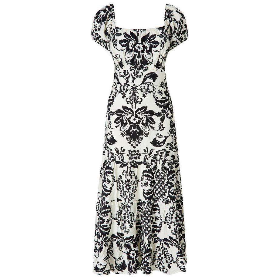 Joe Browns Monochromes Maxikleid mit eckigem Ausschnitt  