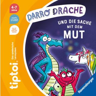 tiptoi® Darro Drache und die Sache mit dem Mut Neudert, Cee; Rau, Katja (Illustrationen) Couverture rigide 