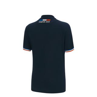 macron  piqué-poloshirt für mädchen rwc france 2023 