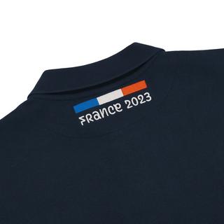 macron  piqué-poloshirt für mädchen rwc france 2023 