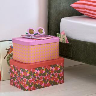 La Redoute Intérieurs 2er-Set Schachteln Lena mit Deckel  