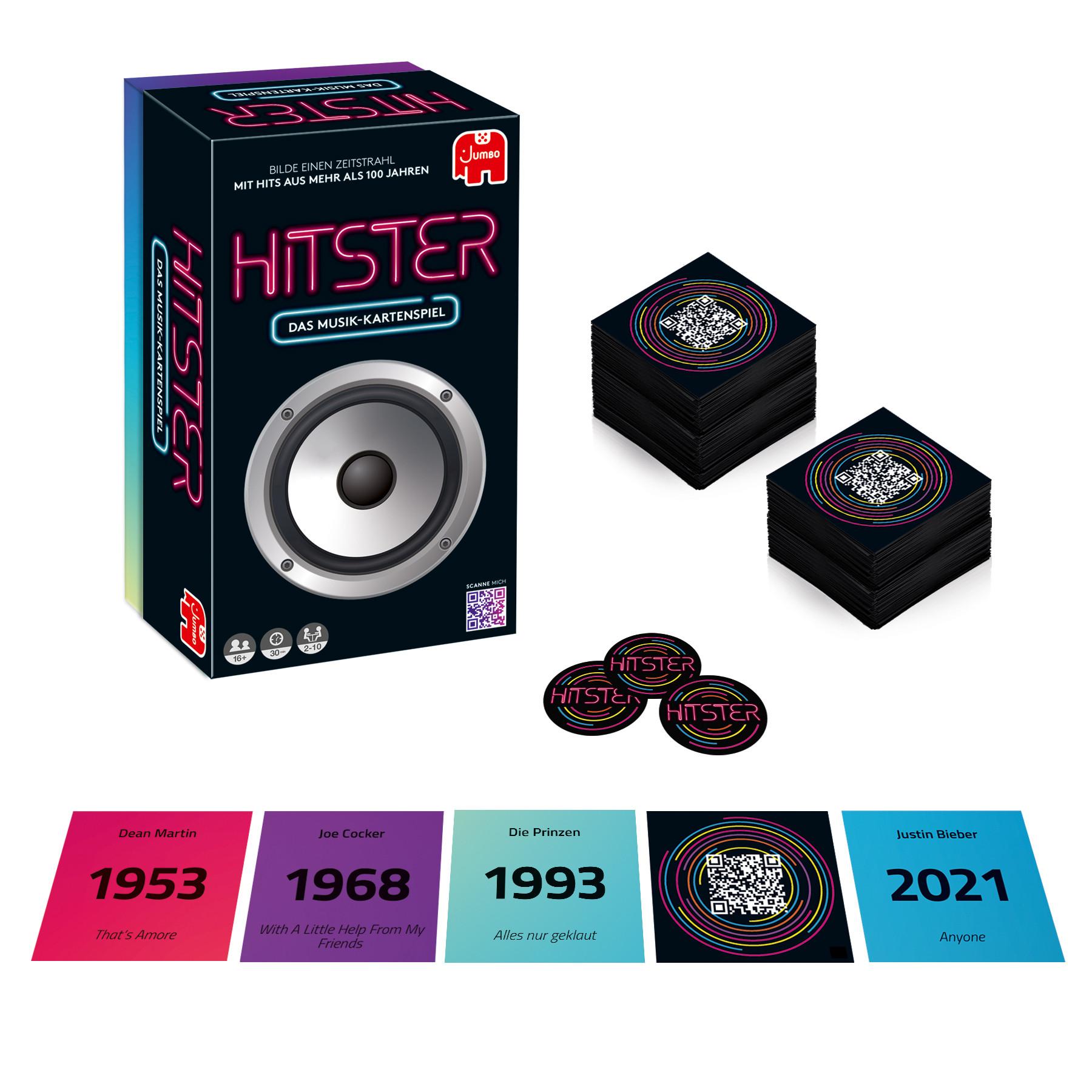 JUMBO  Hitster Musikkartenspiel 