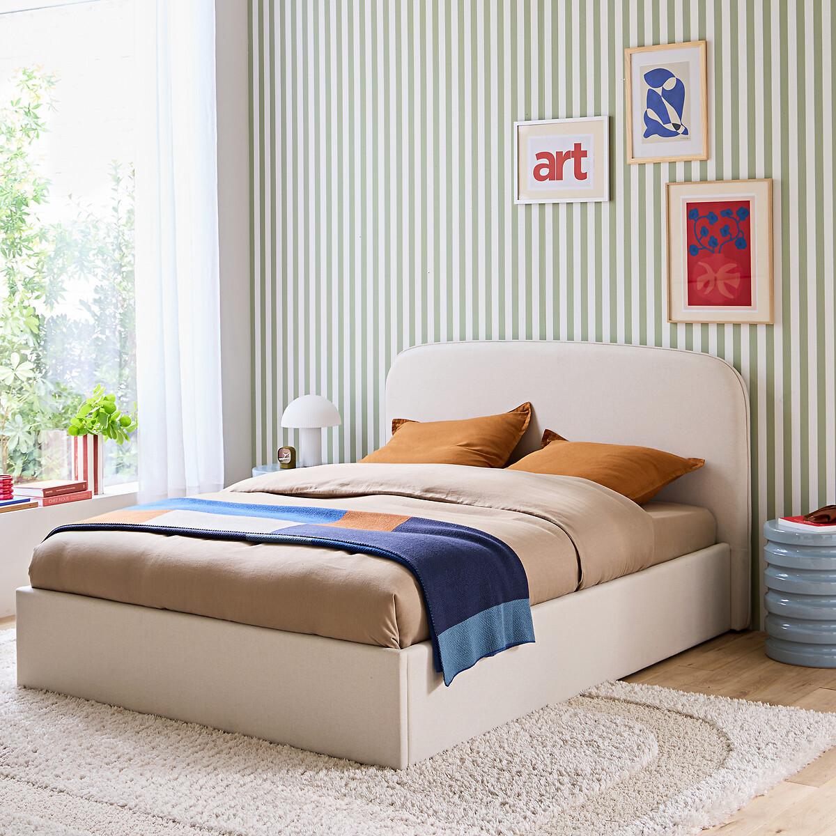 La Redoute Intérieurs Kastenbett Conto mit hochklappbarem Lattenrost  