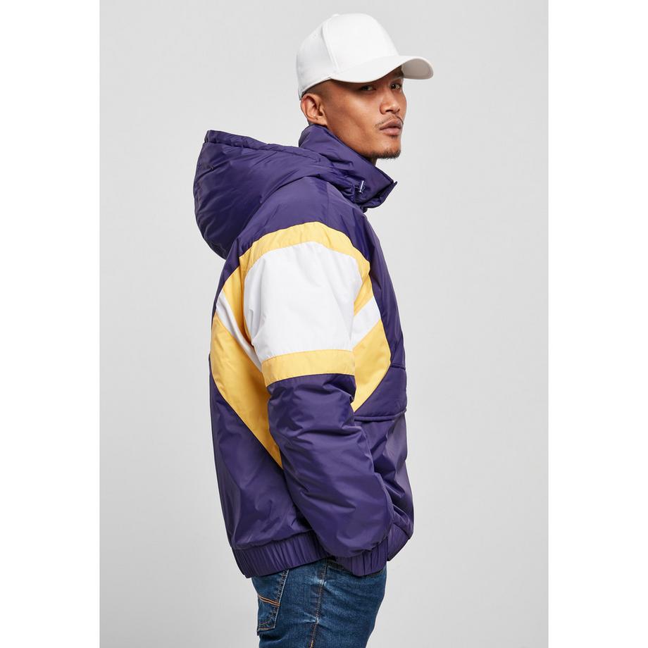 URBAN CLASSICS Color Block 1/2 Zip Retro Jacke  