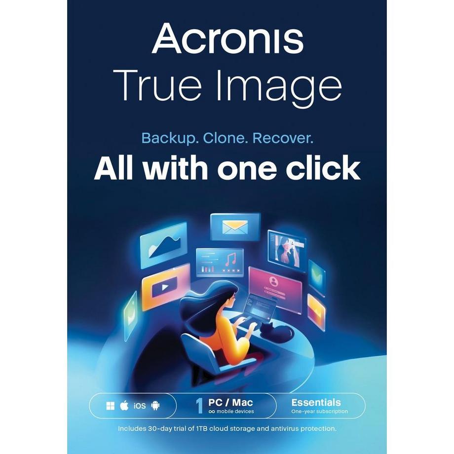 Acronis  HOEASHLOS licenza per software/aggiornamento 1 licenza/e Abbonamento 1 anno/i 