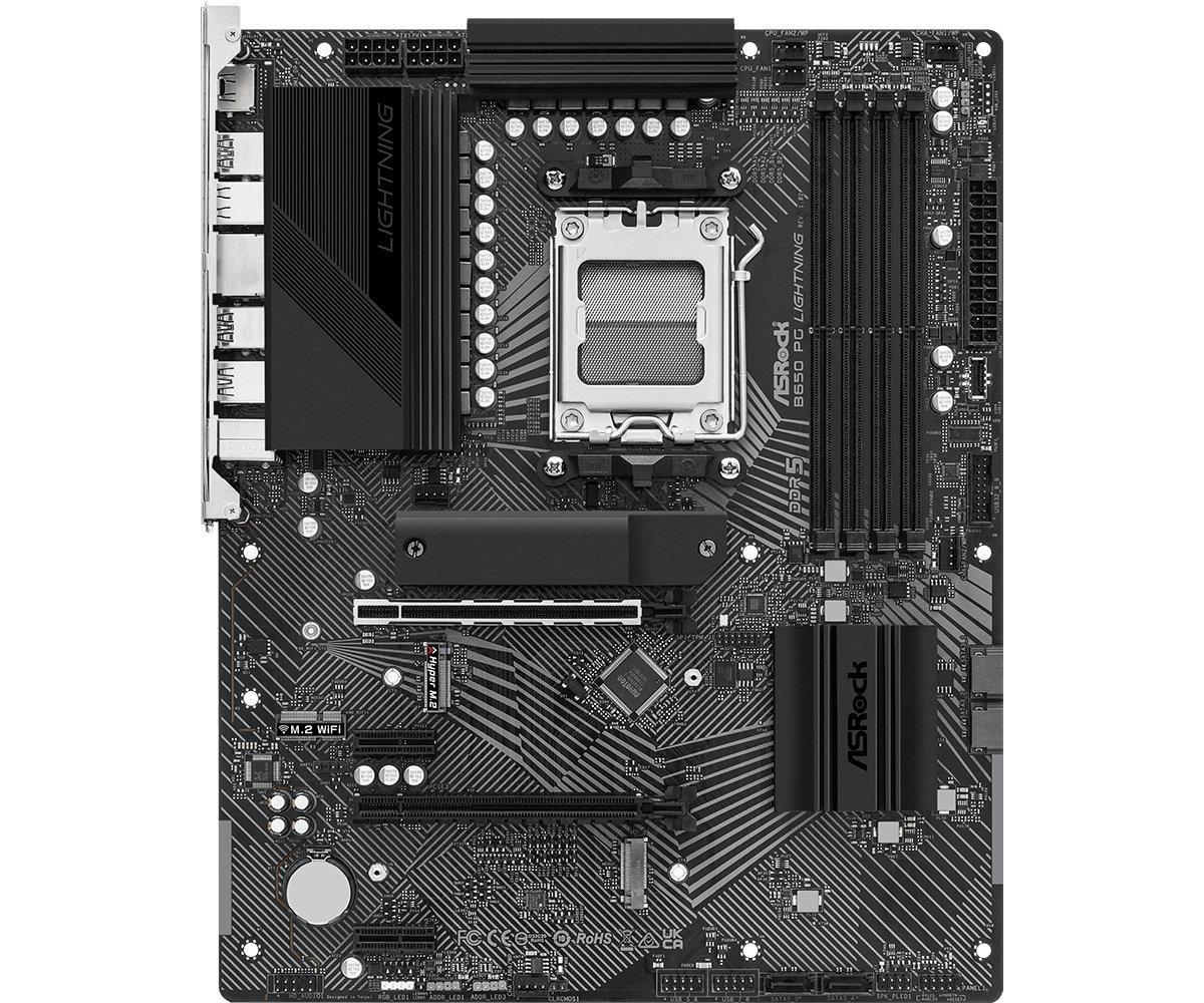 ASRock  B650 PG Lightning AMD B650 Socket AM5 ATX 