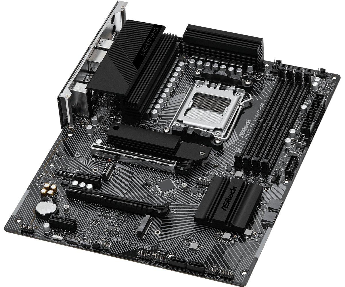 ASRock  B650 PG Lightning AMD B650 Socket AM5 ATX 