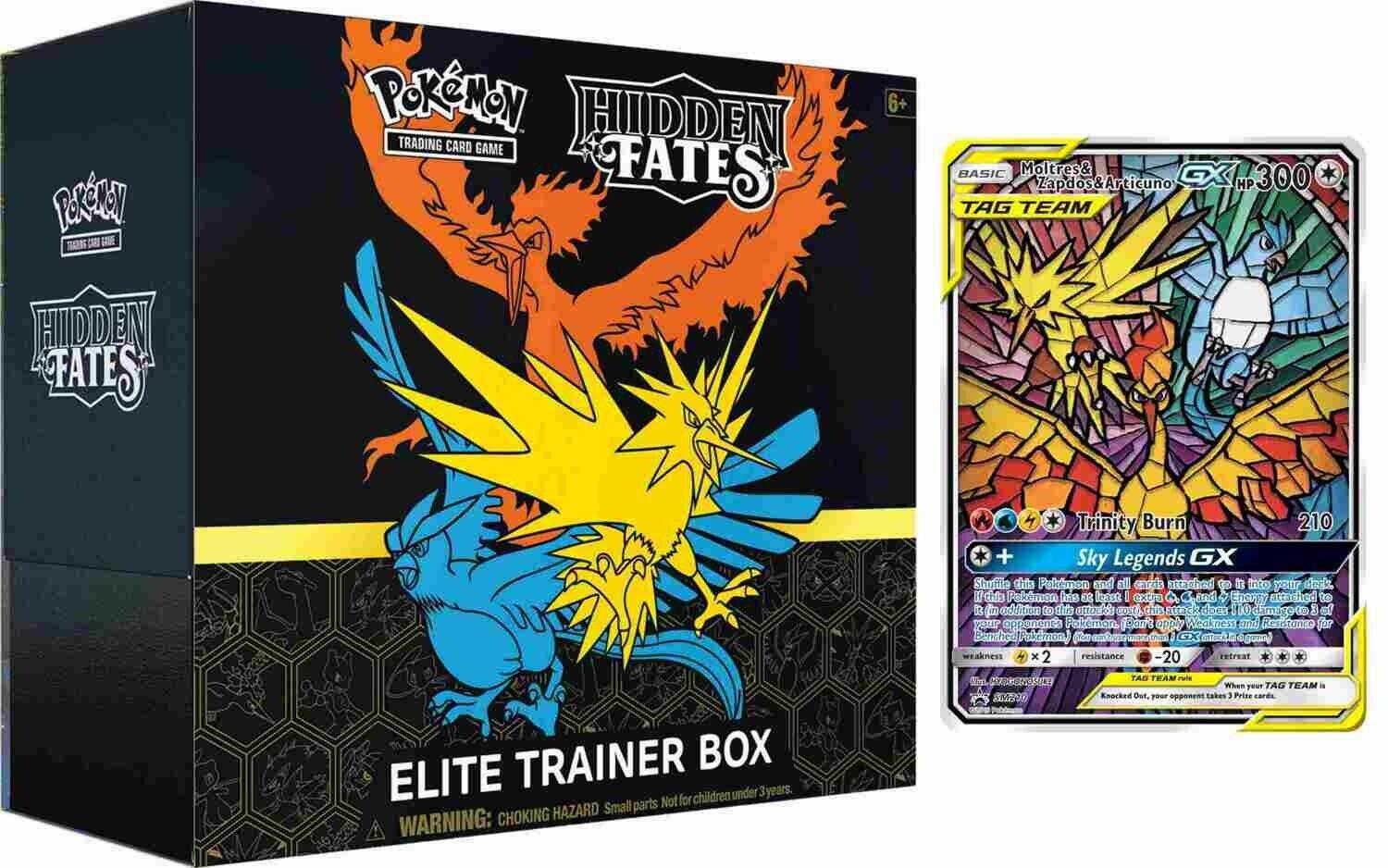 Pokémon  Hidden Fates Elite Trainer Box 
