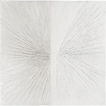 Bild Texture White 100x100