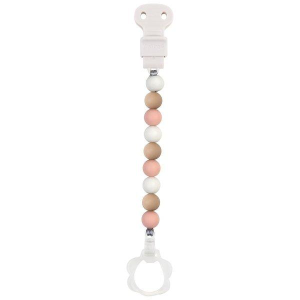 Image of NATTOU Nuggikette rosa weiss beige - ONE SIZE