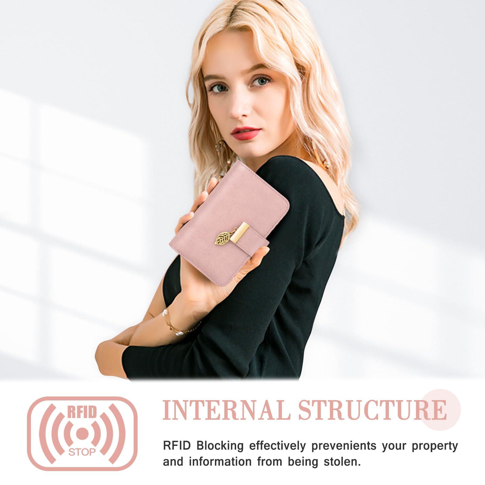 Only-bags.store Ledergeldbörse mit vielen Fächern RFID Schutz 18 Kartenfächer Reissverschlusskette und Schlüsselband  