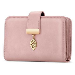 Only-bags.store Ledergeldbörse mit vielen Fächern RFID Schutz 18 Kartenfächer Reissverschlusskette und Schlüsselband  