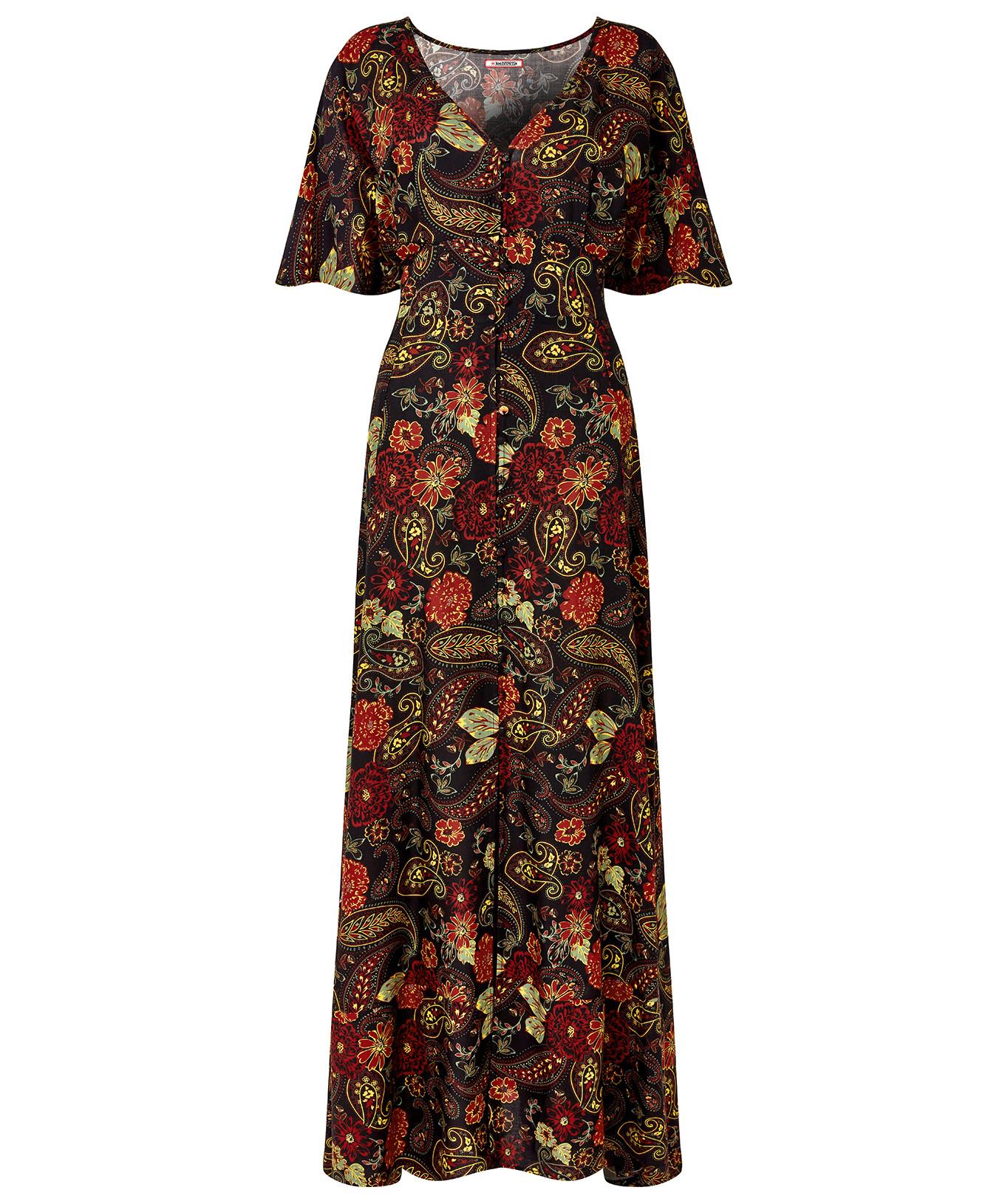 Joe Browns  PETITE Robe Maxi Florale à Boutonner 