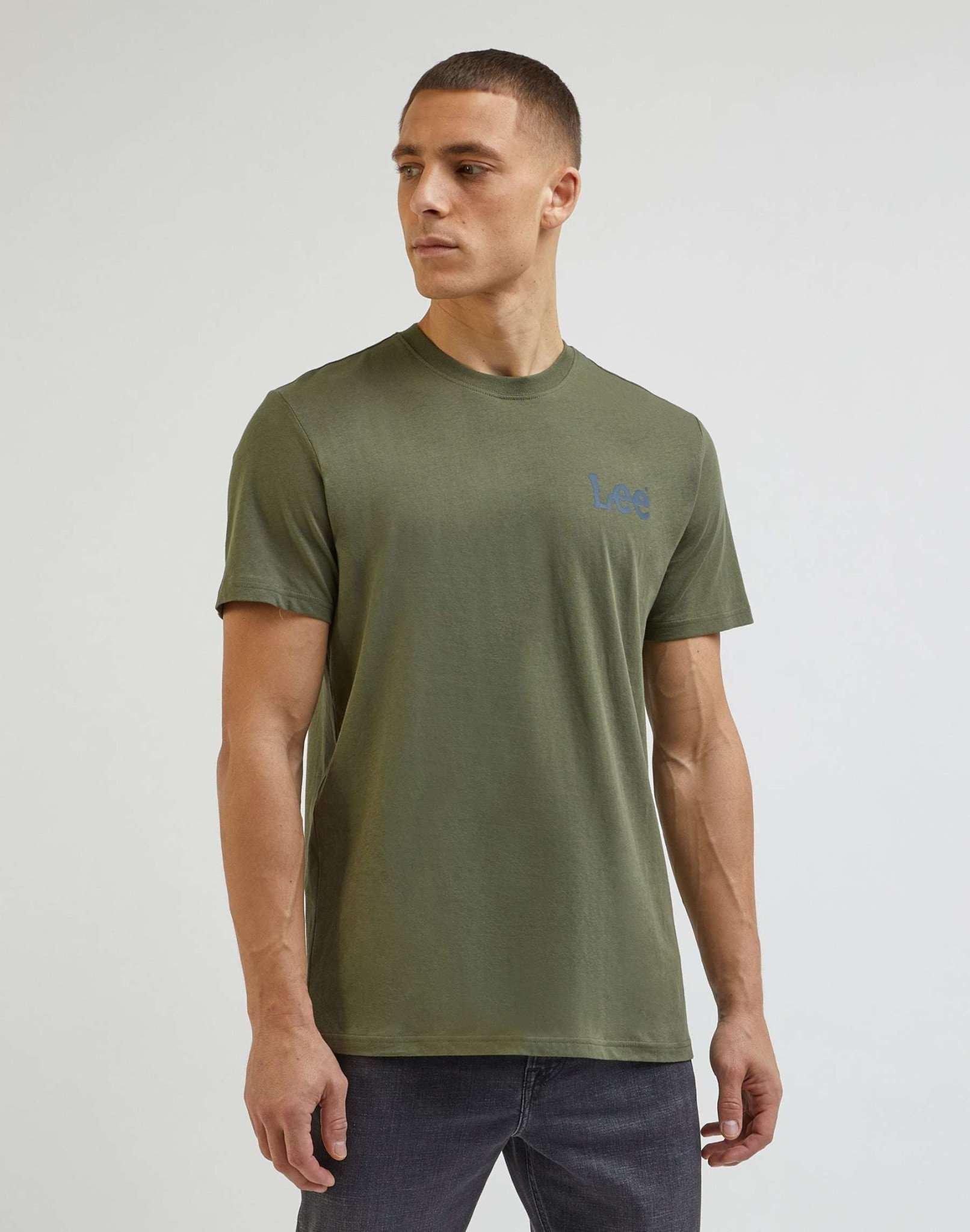 Lee  T-Shirt Medium Wobbly Lee Tee 