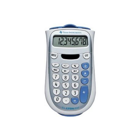Texas Instruments TEXAS INSTRUMENTS Grundrechner TI1706SV 8-stellig  