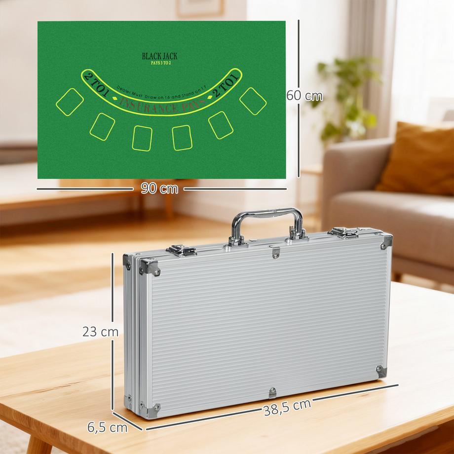 Sportnow  Coffret de mallette de poker 