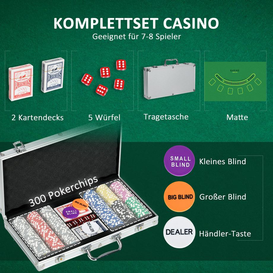 Sportnow  Coffret de mallette de poker 