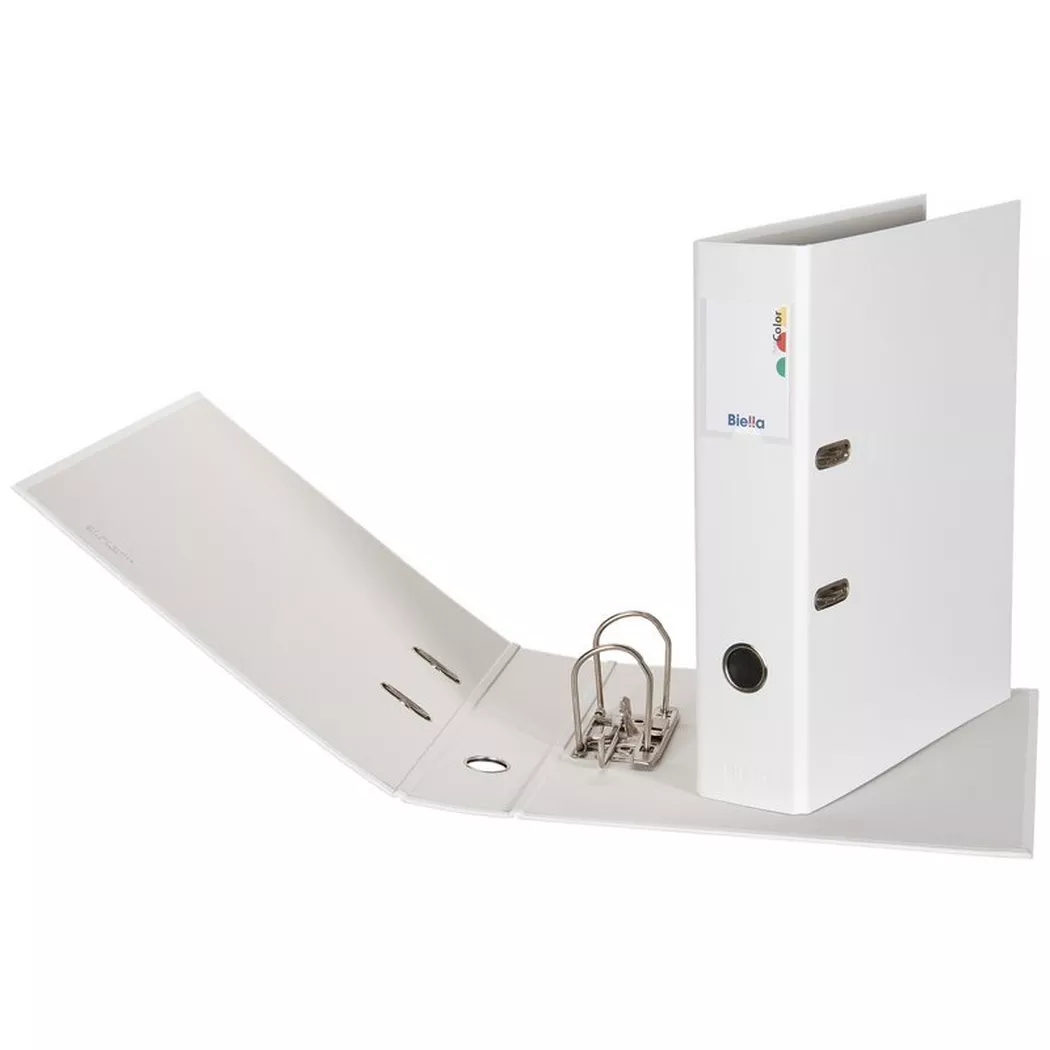 Biella – Ordner 7cm A4, 21cm, Weiss