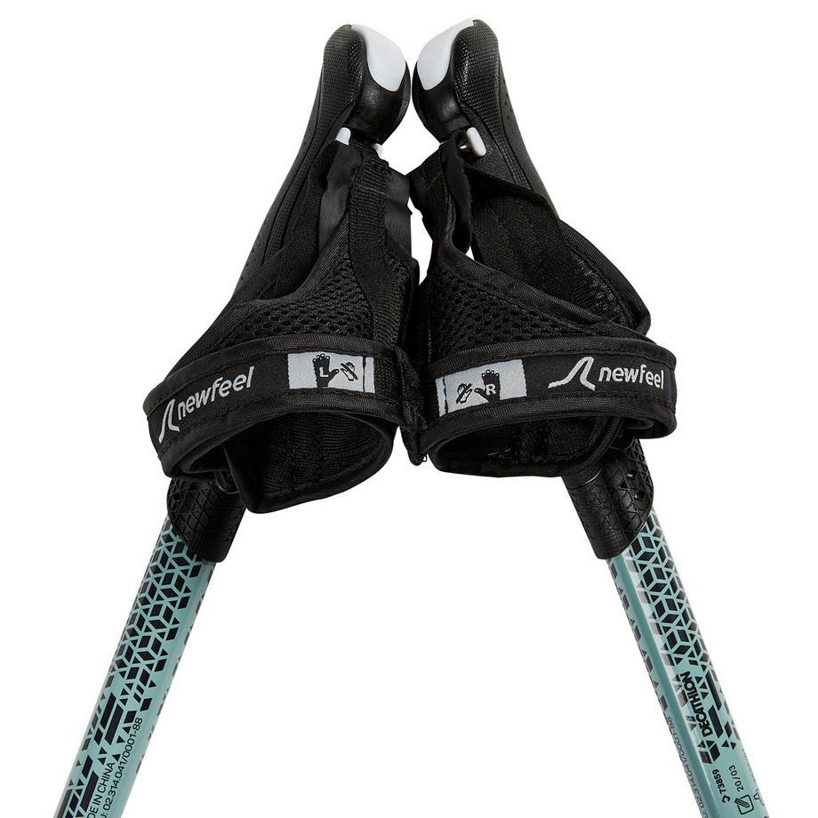 NEWFEEL  Bastoncini da walking telescopici alluminio 