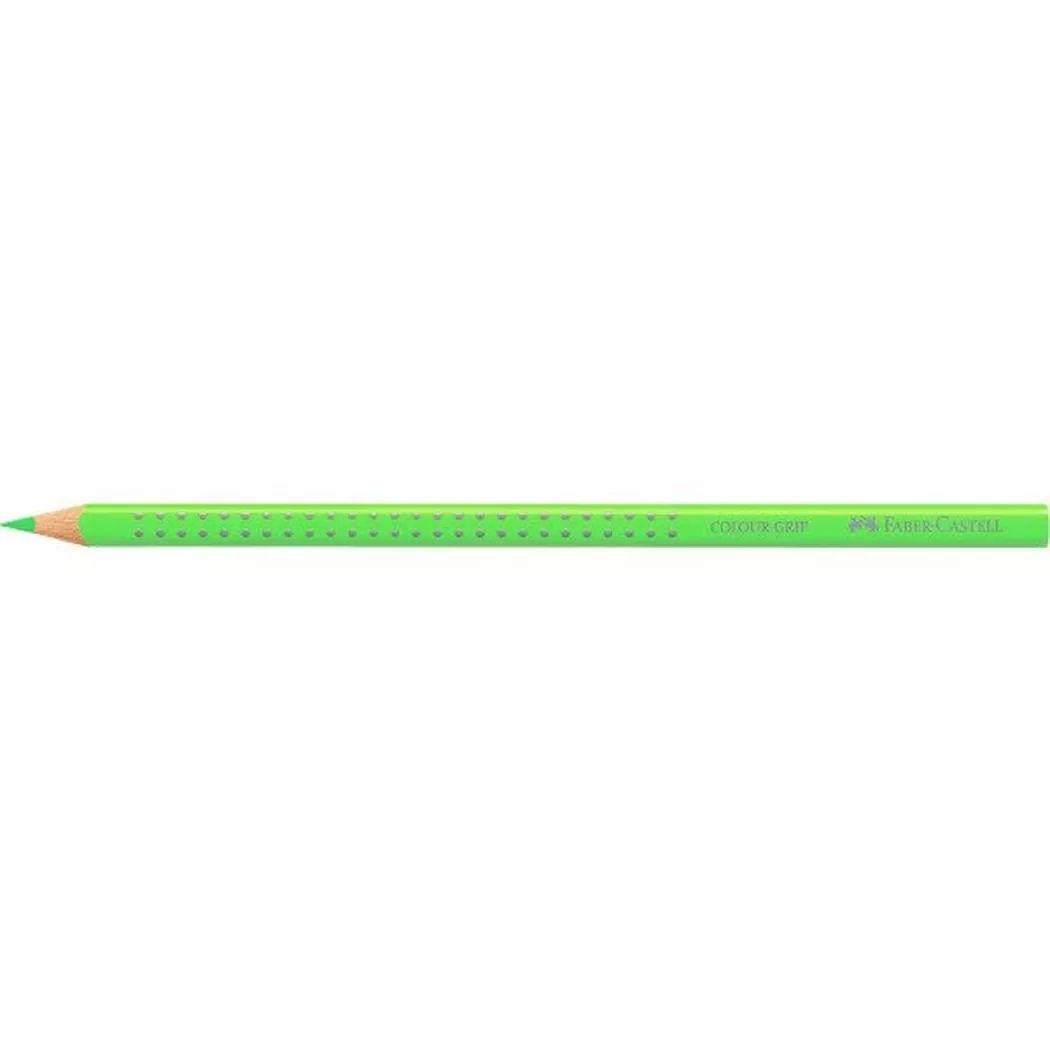 FABER-CASTELL Farbstift Colour Grip 112410 neon grün