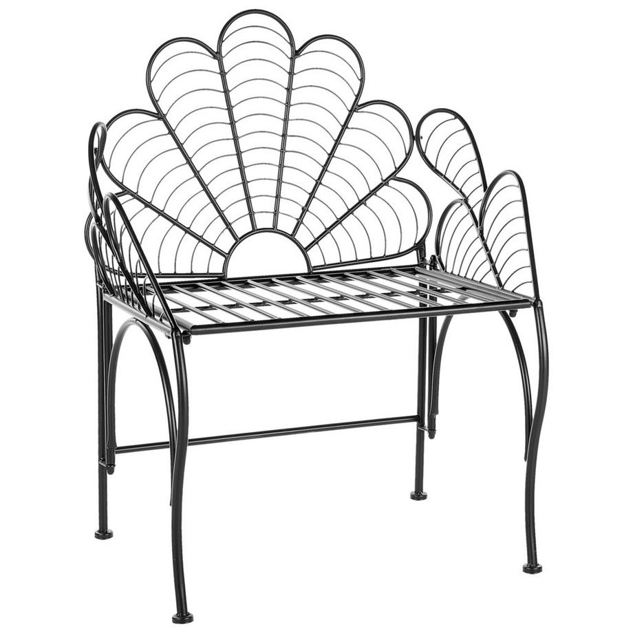 Beliani Sedia da giardino en Ferro Retrò LIGURIA  