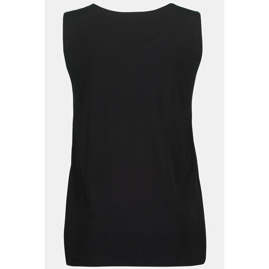 Ulla Popken Débardeur col rond Spandex  