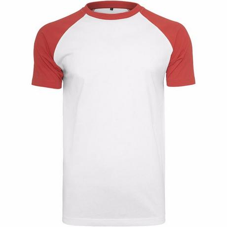 Build Your Own  Raglan Kontrast Kurzarm TShirt 