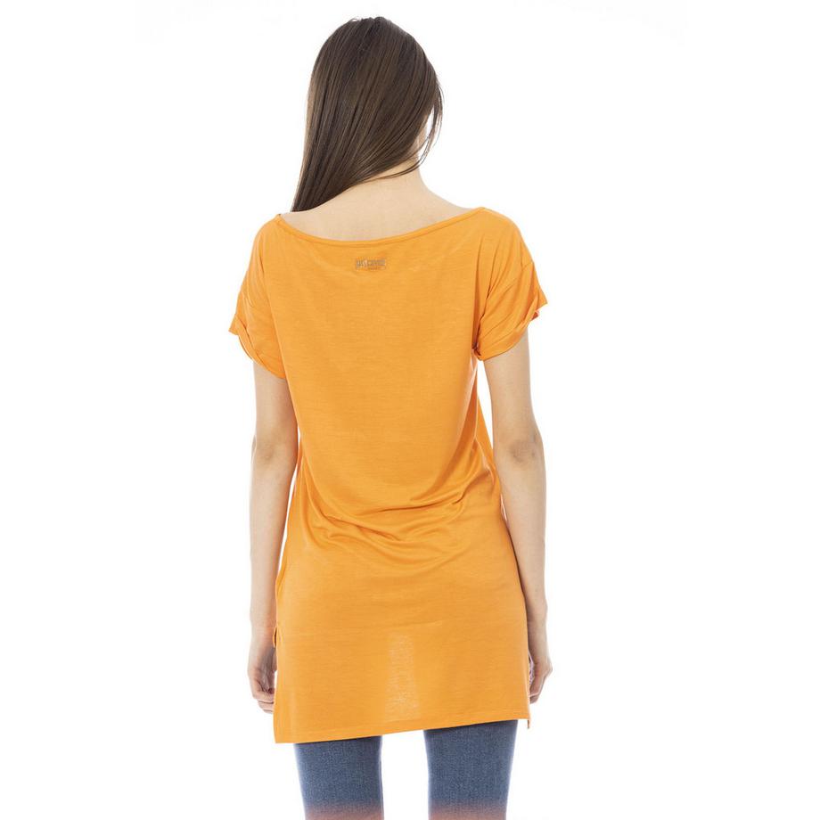 Just cavalli Langes Oversized Rundhals T-Shirt  
