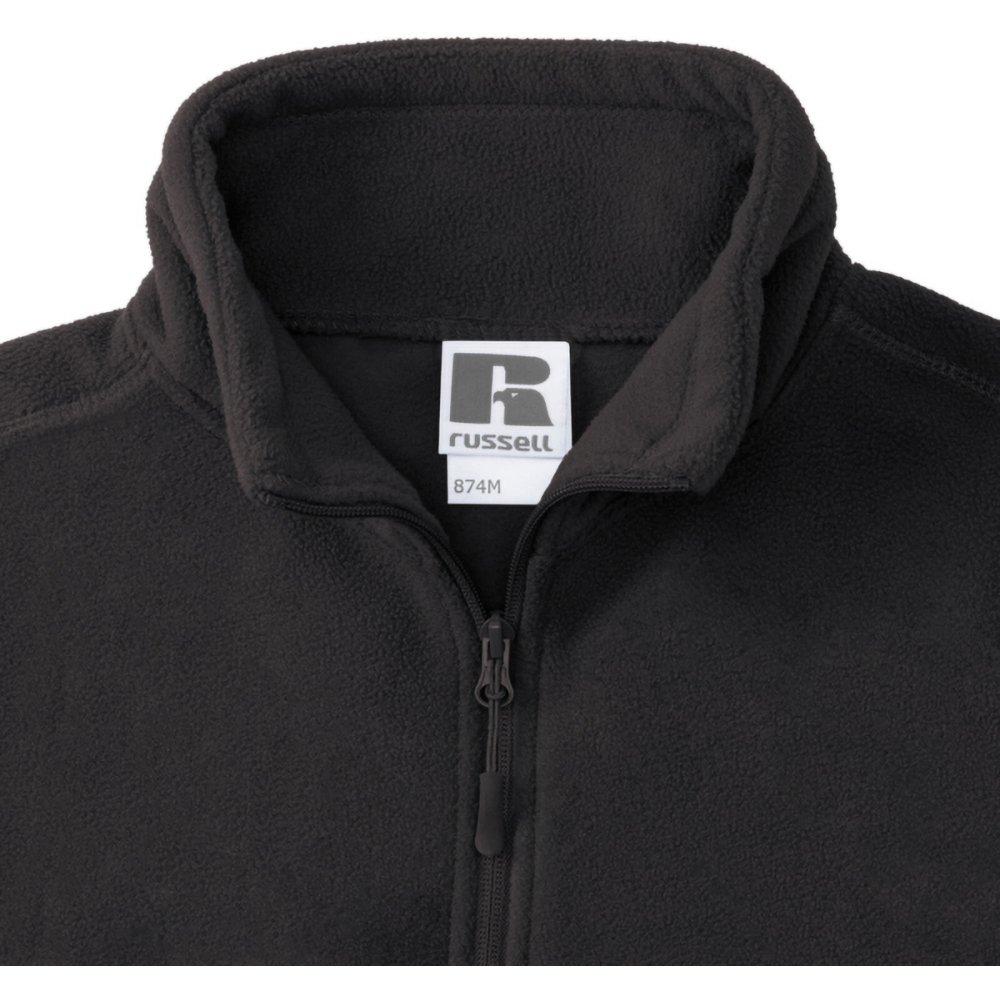 Russell  Outdoor Fleecepullover mit Reißverschluss am Kragen 