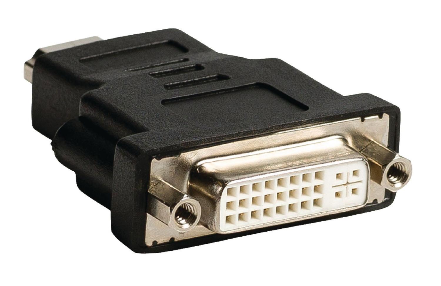 Nedis  Adaptateur HDMI haute vitesse avec Ethernet Connecteur HDMI - DVI-D 24+1p femelle Noir 