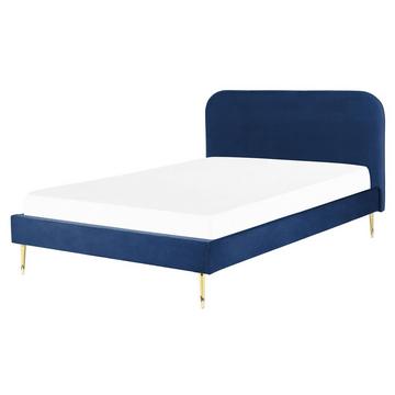 Letto con rete a doghe en Velluto Glamour FLAYAT