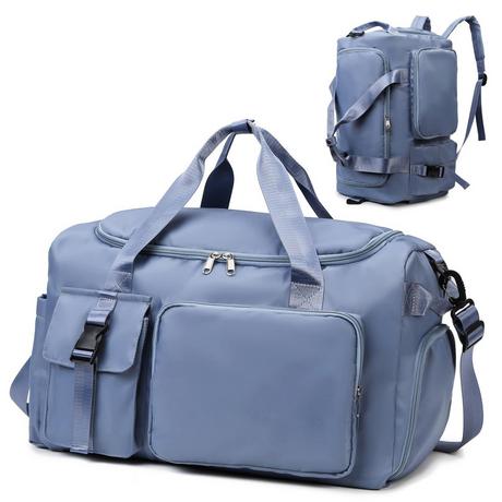 Only-bags.store  Sporttasche Reisetasche mit Schuhfach Nassfach Wasserdichte Trainingstasche Reiseseesack mit Rucksack 