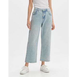 OPUS  Wide Cropped Jeans Momito fresh gerade geschnitten 