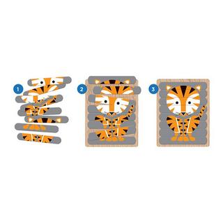 mudpuppy  Puzzle Sticks, Geometrische Tiere, Mudpuppy 