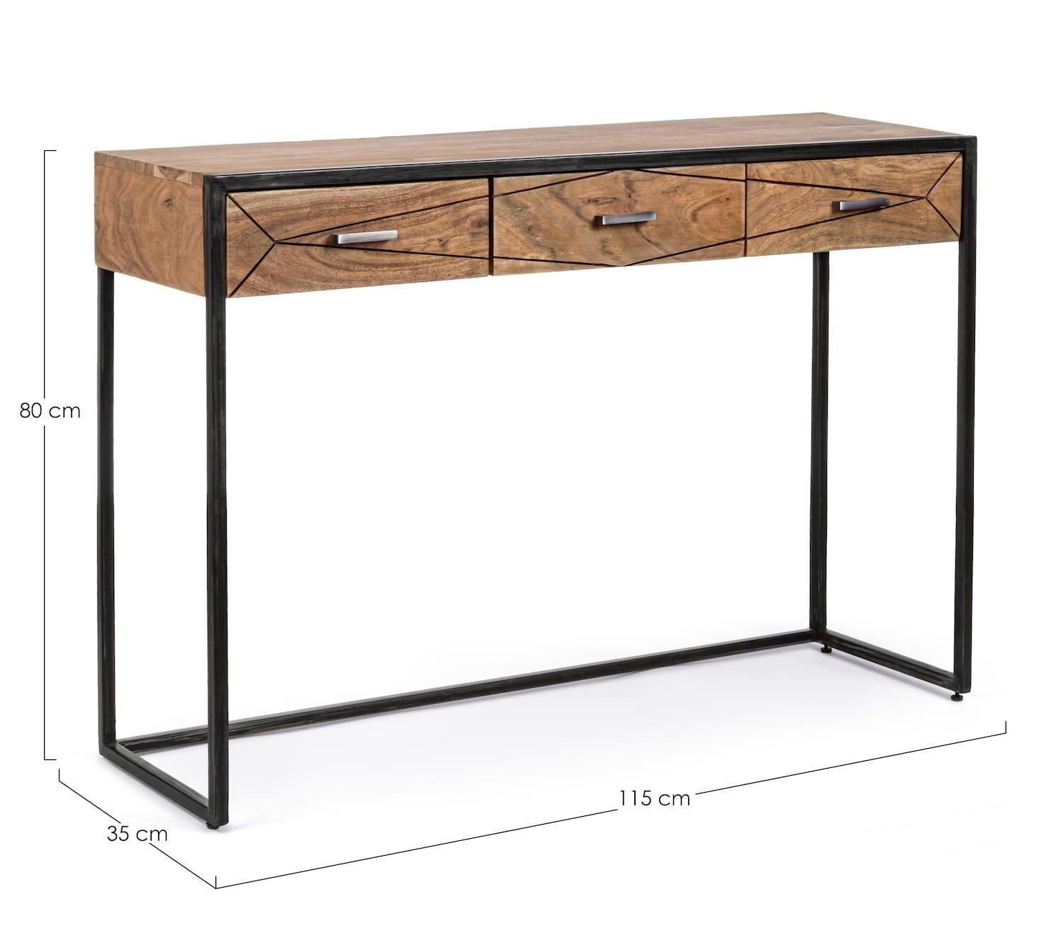 mutoni Console 3 tiroirs Egon  