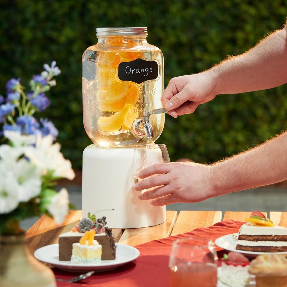 Northix Distributeur de boissons avec insert à fruits  