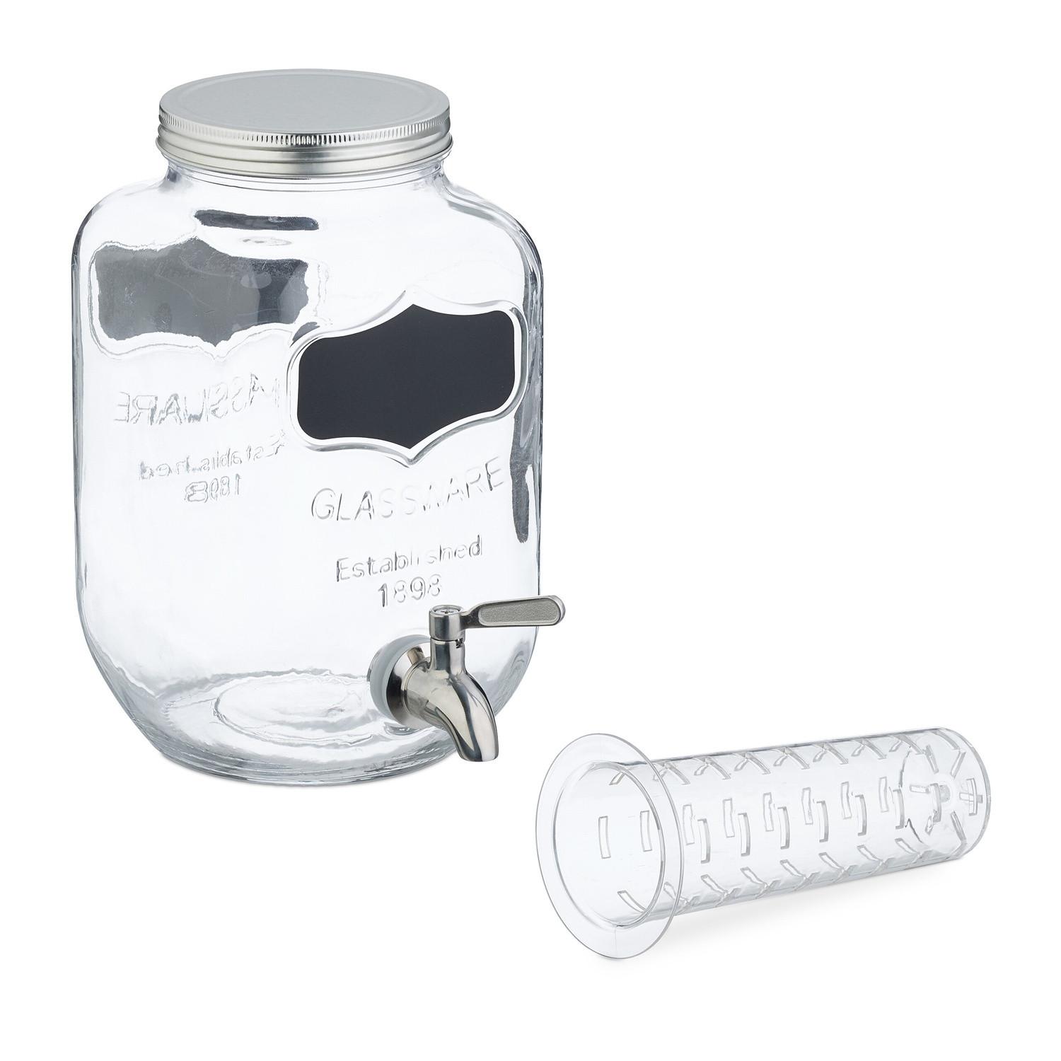 Northix Getränkespender mit Fruchteinsatz  