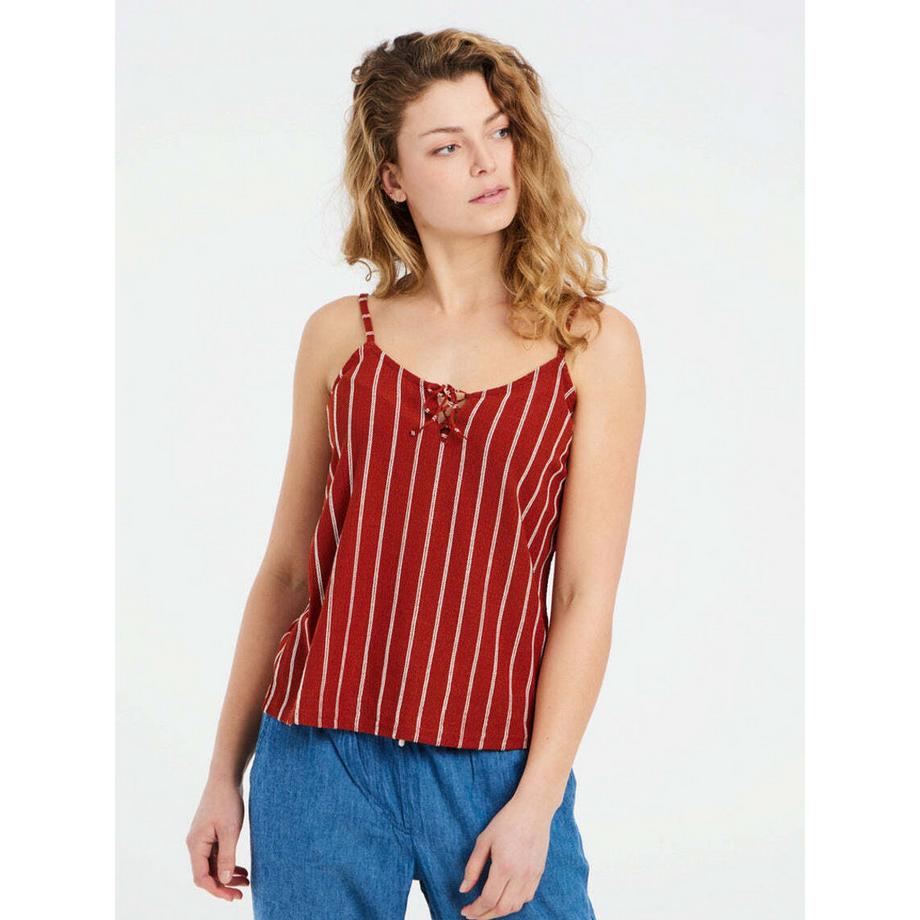 PROTEST Prtanadyr Gestreiftes Spaghettitop  