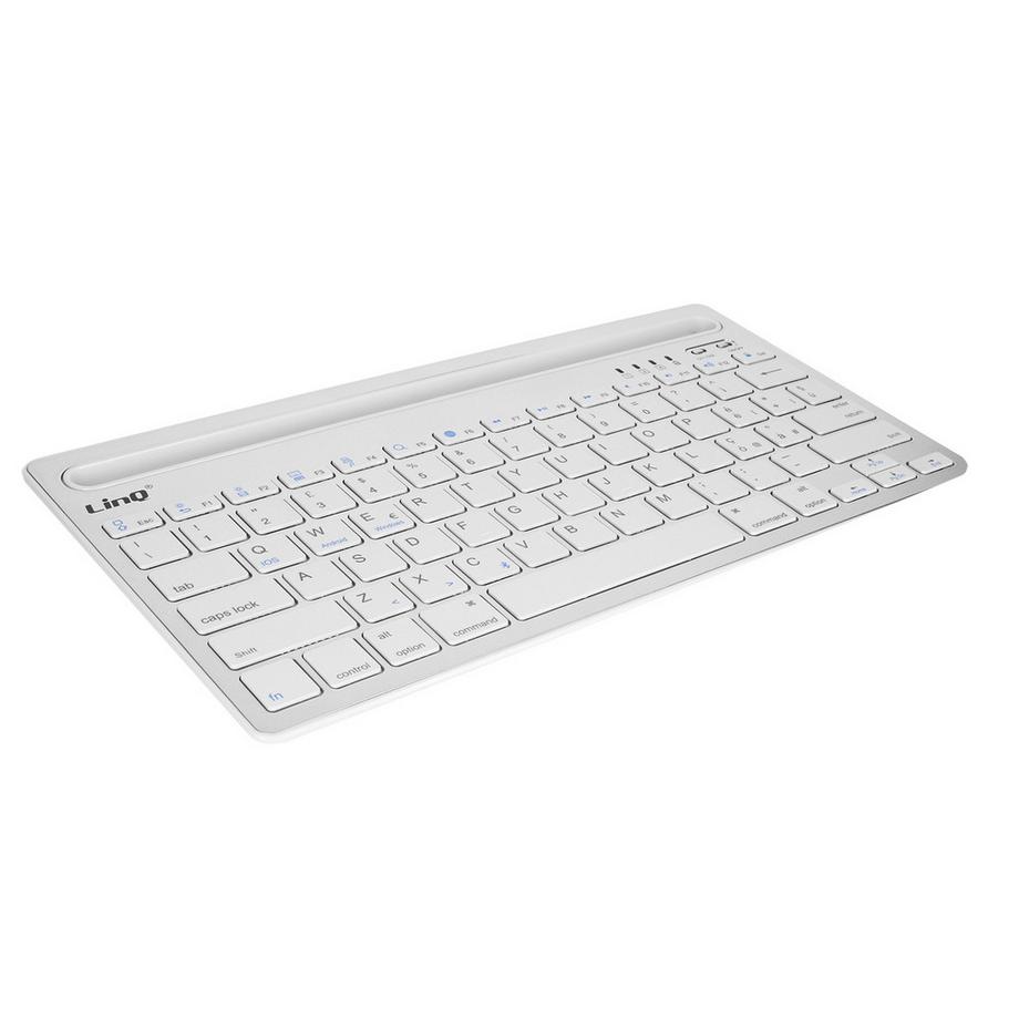 Avizar  Kabellose QWERTY-Tastatur Weiß, LinQ 