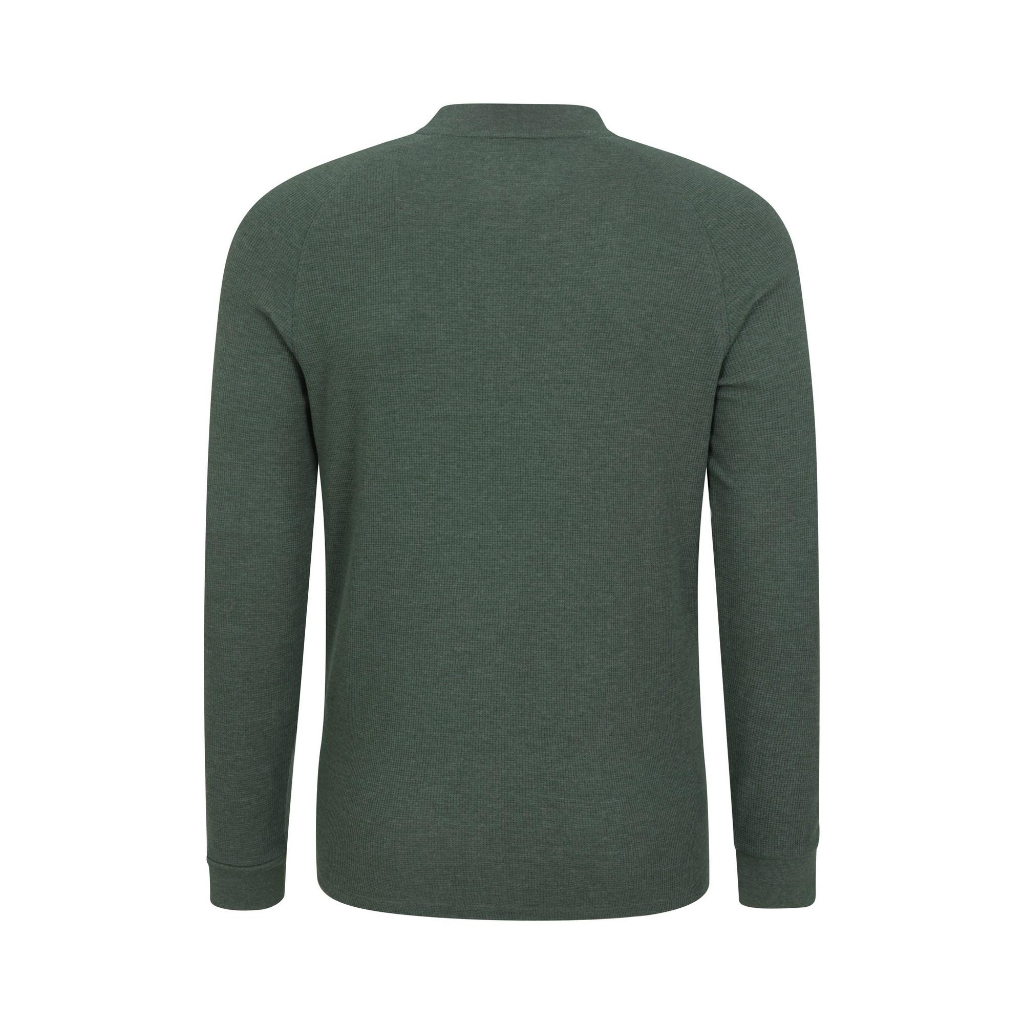 Mountain Warehouse Selby Henley Colletto T-Shirt Maniche Lunghe  