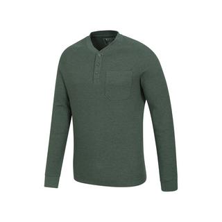Mountain Warehouse Selby Henley Colletto T-Shirt Maniche Lunghe  