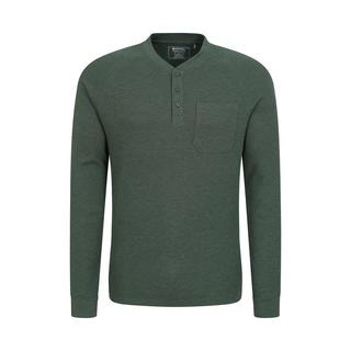 Mountain Warehouse Selby Henley Colletto T-Shirt Maniche Lunghe  