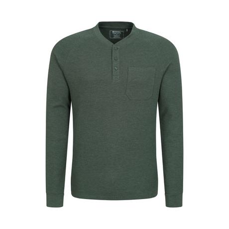 Mountain Warehouse Selby Henley Colletto T-Shirt Maniche Lunghe  
