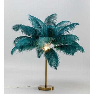 KARE Design Lampada da tavolo Feather Palm verde 60  