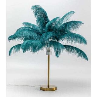 KARE Design Lampada da tavolo Feather Palm verde 60  