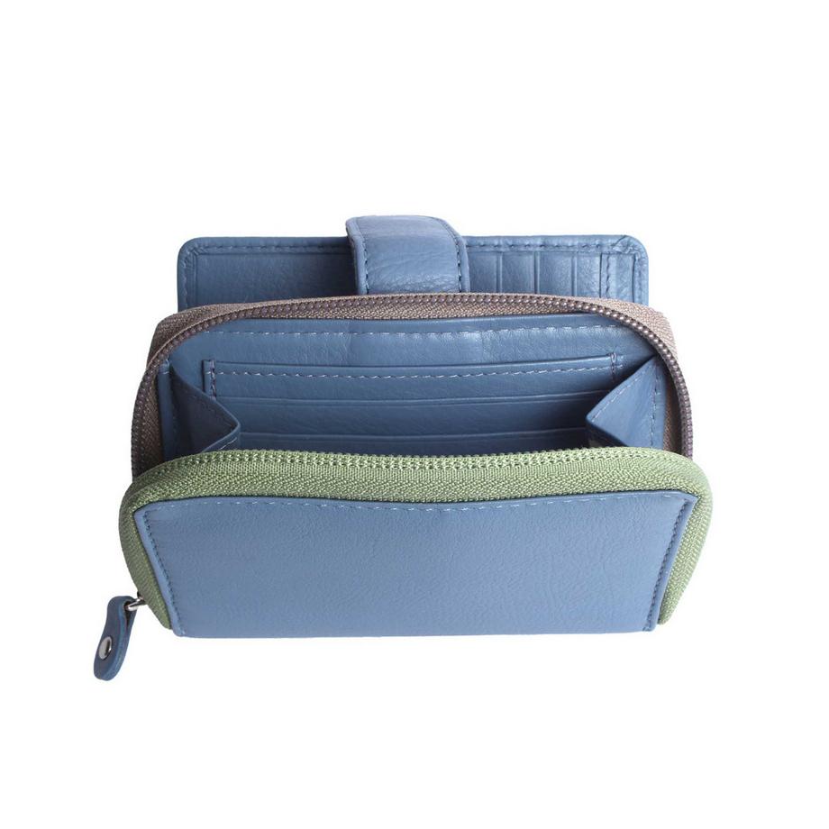 VARGU SABA 1-A Portefeuille en Cuir Véritable  