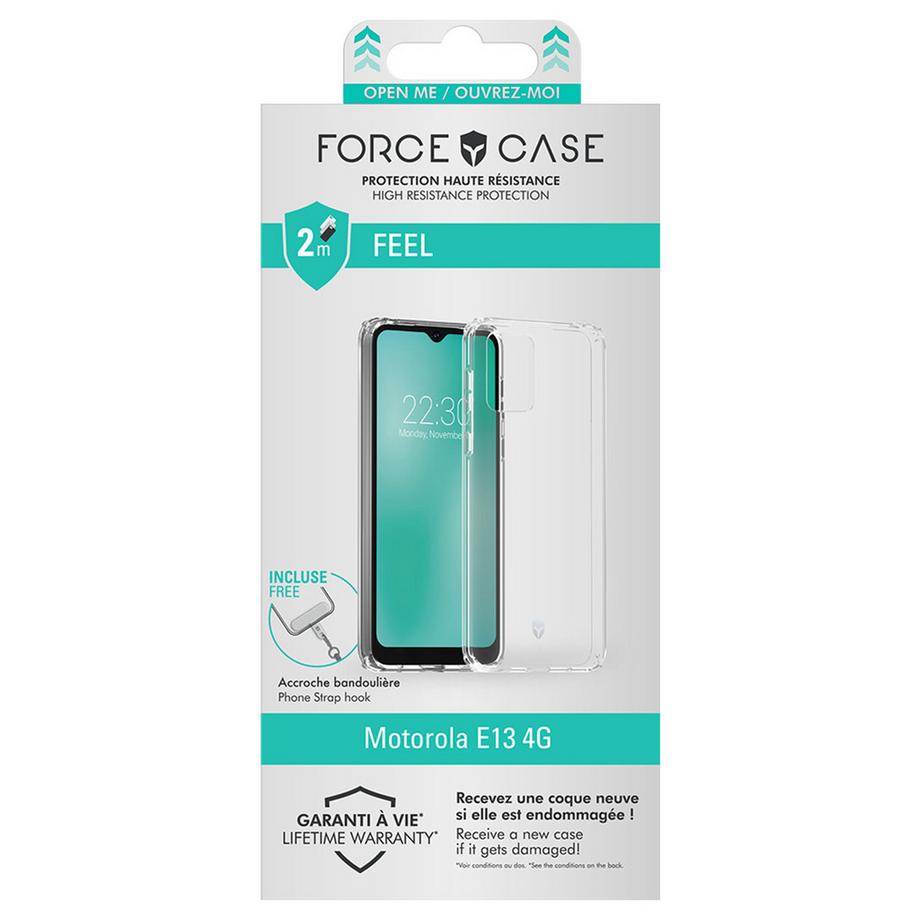 Force Power  Coque pour Motorola E13 4G 